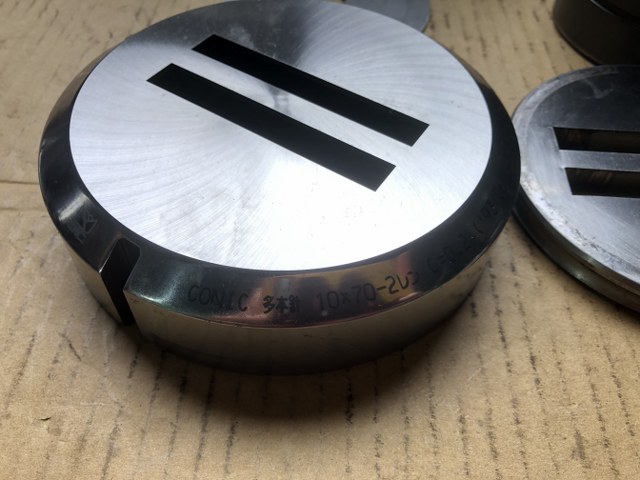 AMADA+CONIC タレパン金型 パンチ：2835394/ダイ:10x70-2レン C=0.2