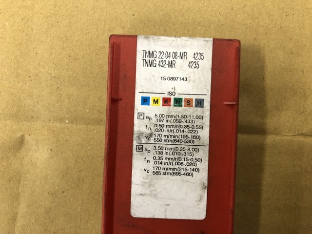 サンドビック/Sandvik チップ 【チップ】TNMG2204-08MR-4235