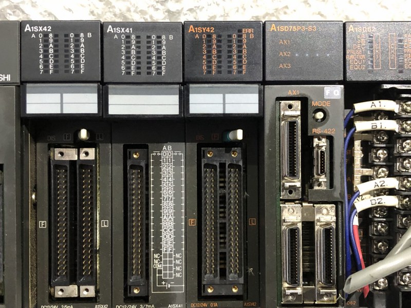 三菱電機/MITSUBISHI 電源ユニット A1S61PN/A2USHCPU-S1/A1SX42/A1SX41/A1SY42/A1SD75P3-S3/A1SD62/A1S66ADA/A1SJ71UC24-R2
