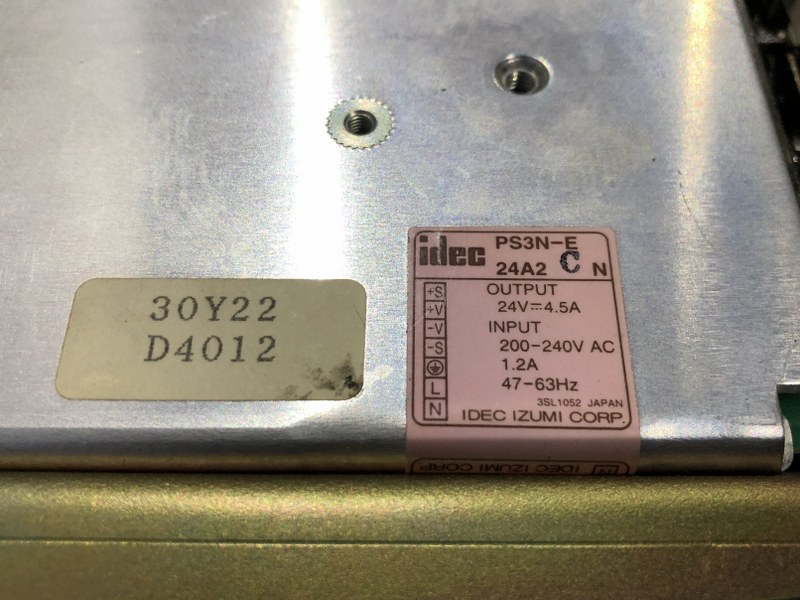 idec izumi スイッチングパワーサプライ PS3N-E（24A2 CN）