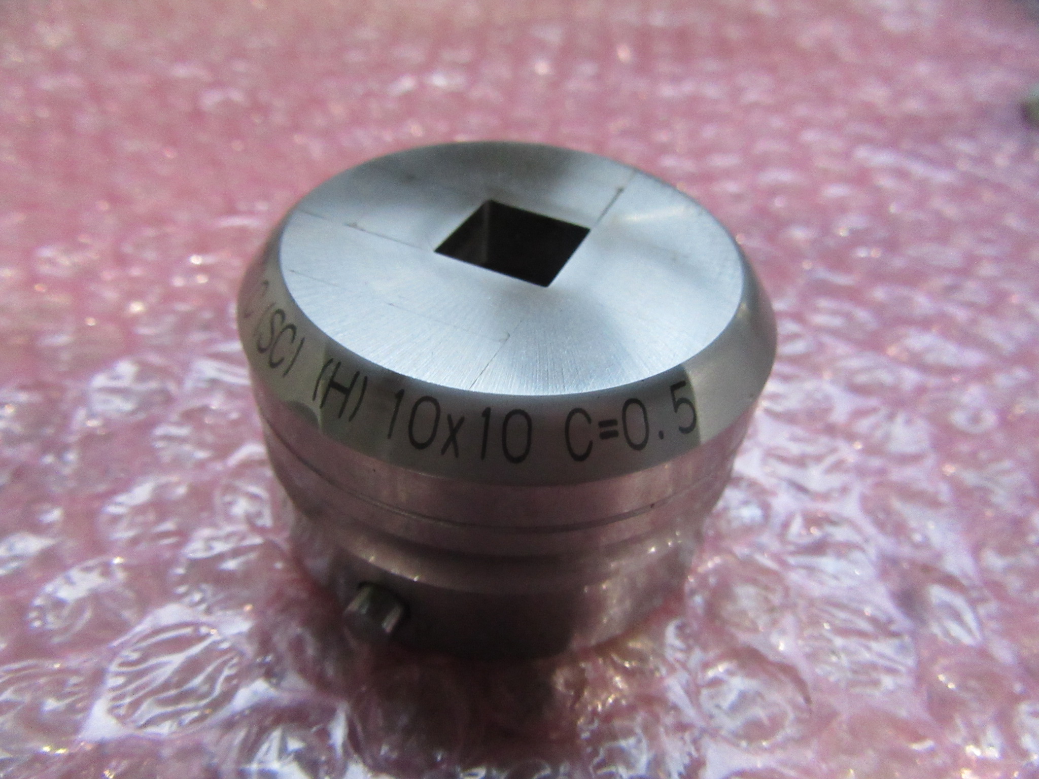 コニック/Conic タレパン金型セット ダイ=10x10(2個)　パンチ=10x10