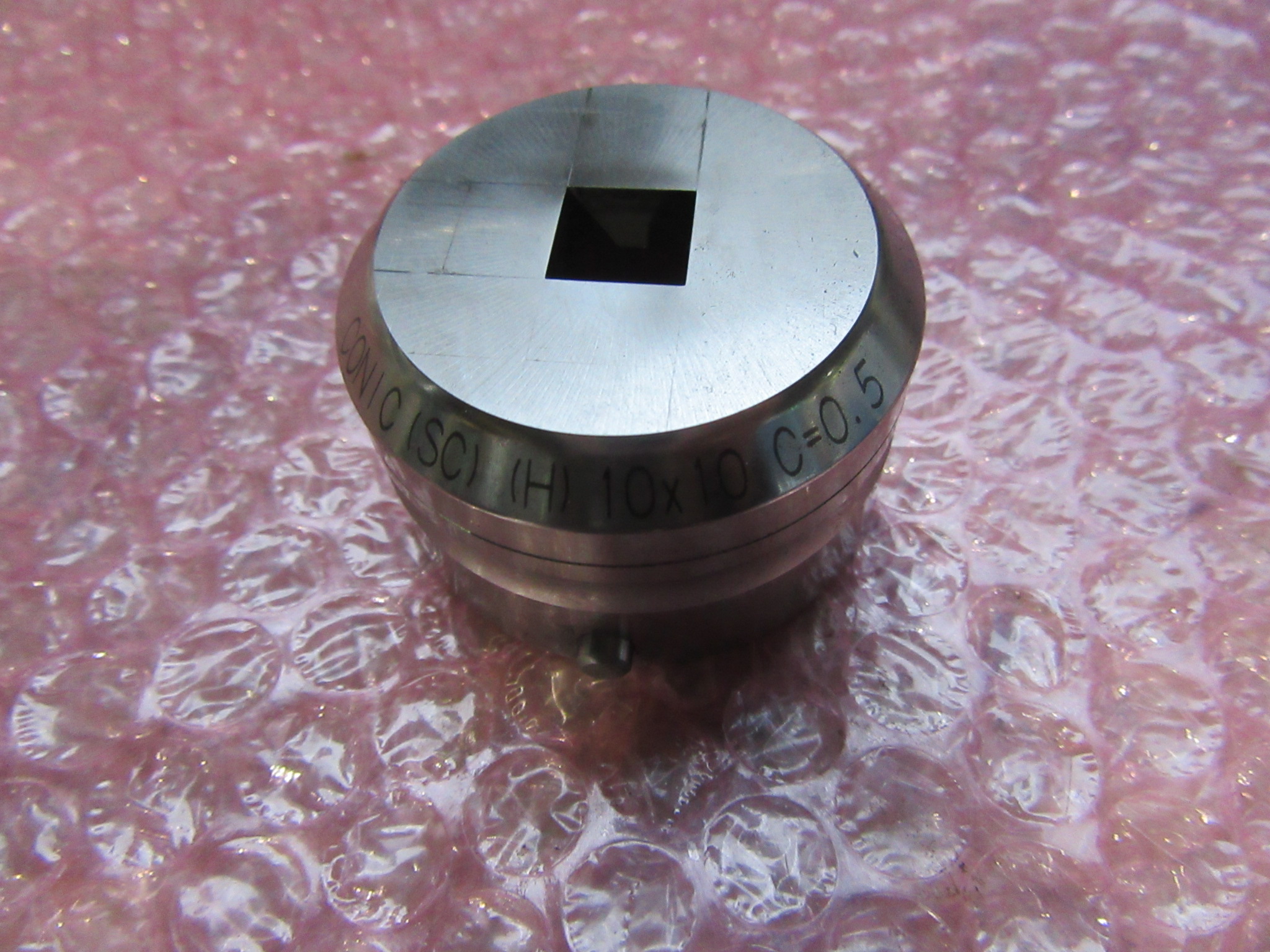 コニック/Conic タレパン金型セット ダイ=10x10(2個)　パンチ=10x10