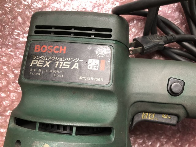 BOSCH/ボッシュ 吸じんランダムアクションサンダー 【吸じんランダムアクションサンダー】PEX-115A