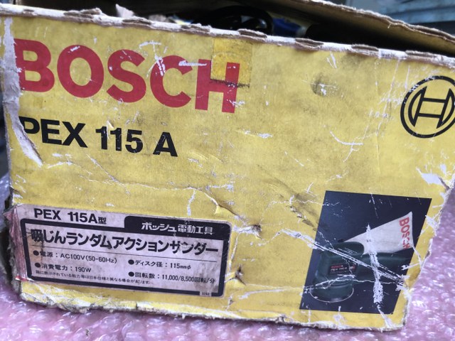 BOSCH/ボッシュ 吸じんランダムアクションサンダー 【吸じんランダムアクションサンダー】PEX-115A