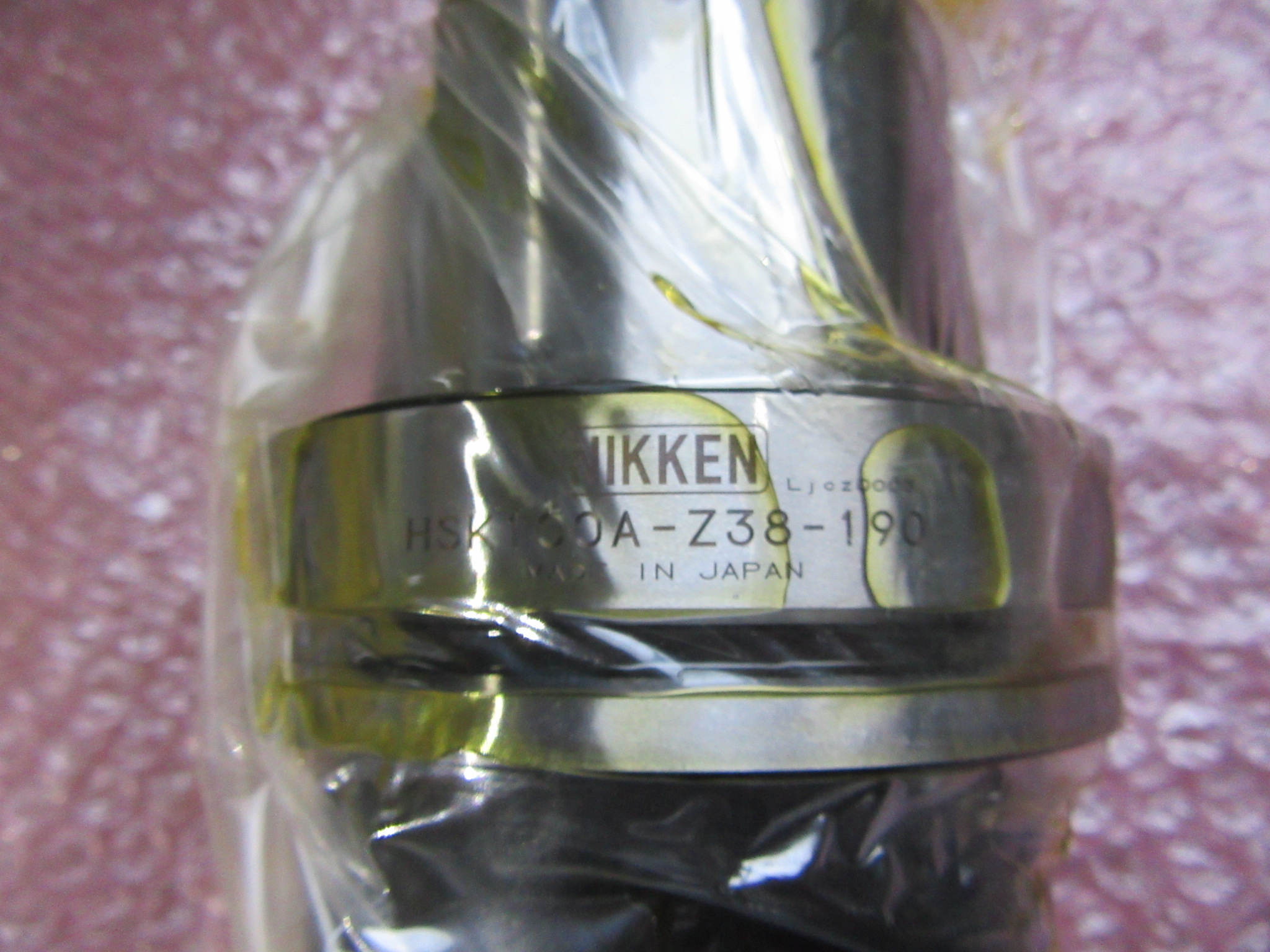 NIKKEN/日研 HSK100タッパチャック HSK100A-Z38-190(Z38 M18-M38 )U3/4-U1 3/8