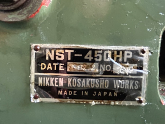 日研,NIKKEN, ロータリーテーブル NST450HP