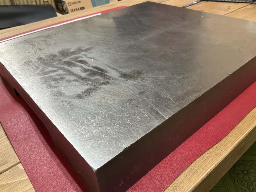  定盤 353mm×305mm×50mm　キズあり