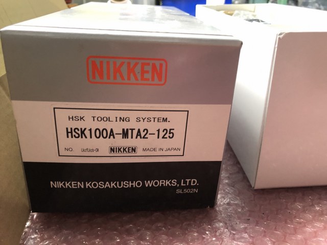 NIKKEN/日研 HSKモールステーパスリーブ 【HSKモールステーパスリーブ】HSK100A-MTA2-125