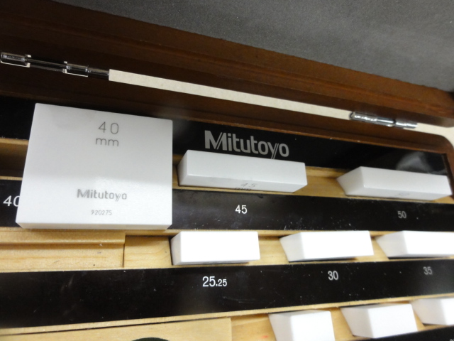 MITUTOYO｜ミツトヨ マイクロメータ検査用セラブロックセット BM3-16-1