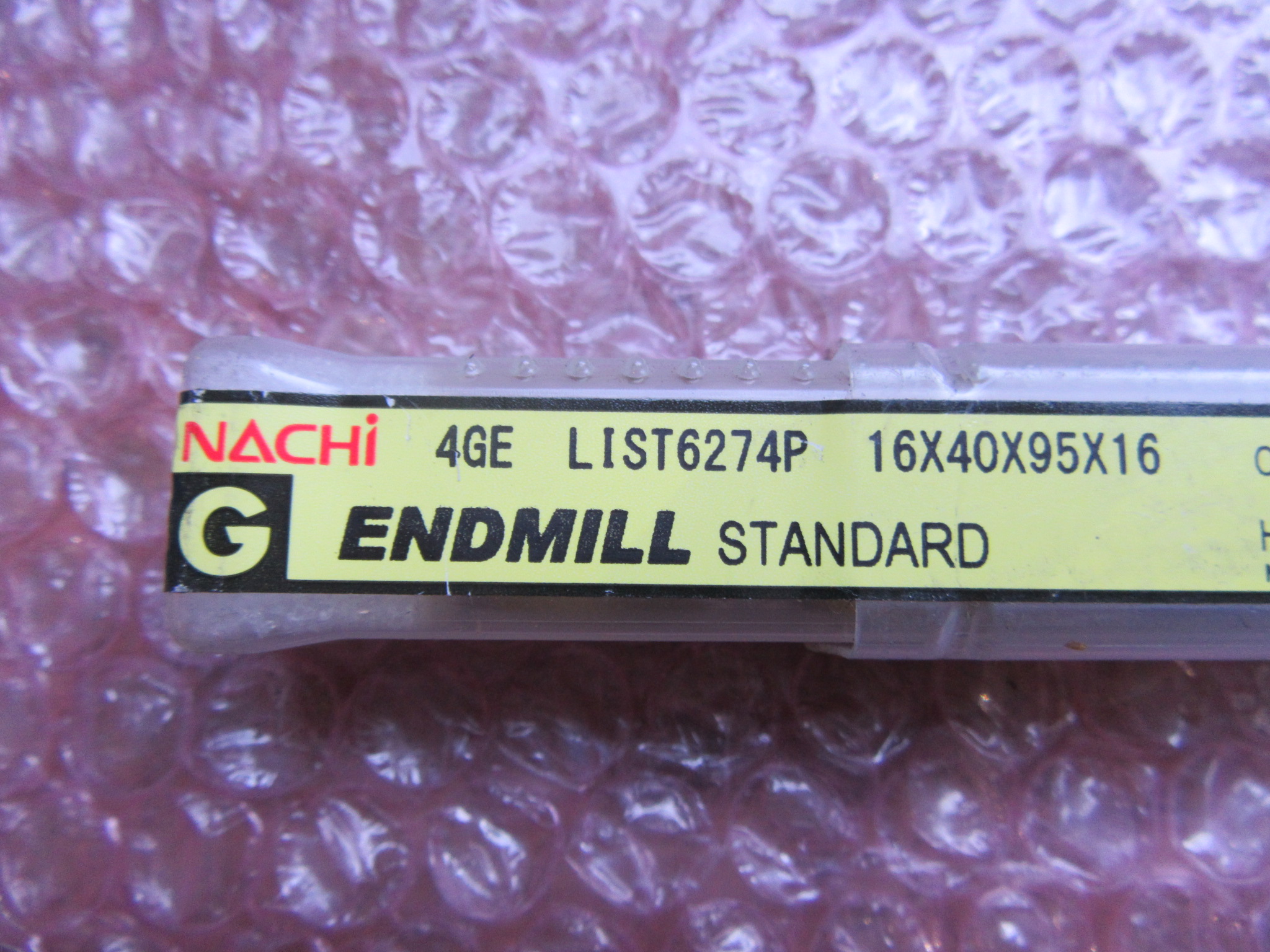 NACHI/ナチ不二越 4刃エンドミル 4GE 20S4 L62716