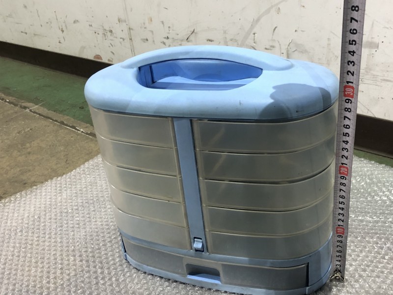 不明 10段パーツケース 約W150xD325xH320（mm）