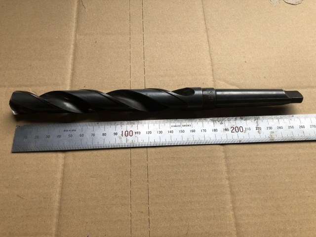 不明 テーパーシャンクドリル 【テーパーシャンクドリル】φ21.8