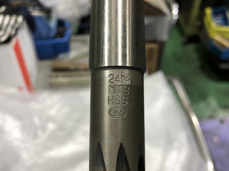 S＆K スパイラルマシンリーマ 24M/M（MT3）HSS