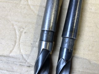 NACHI FORGE テーパーシャンクドリル2本 【テーパーシャンクドリル2本】φ16,φ17.8