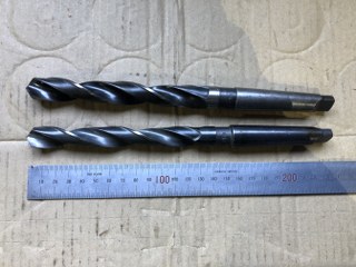 NACHI FORGE テーパーシャンクドリル2本 【テーパーシャンクドリル2本】φ16,φ17.8