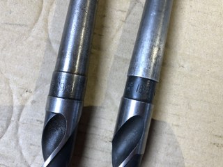 NACHI FORGE テーパーシャンクドリル2本 【テーパーシャンクドリル2本】φ18.8,φ19.8
