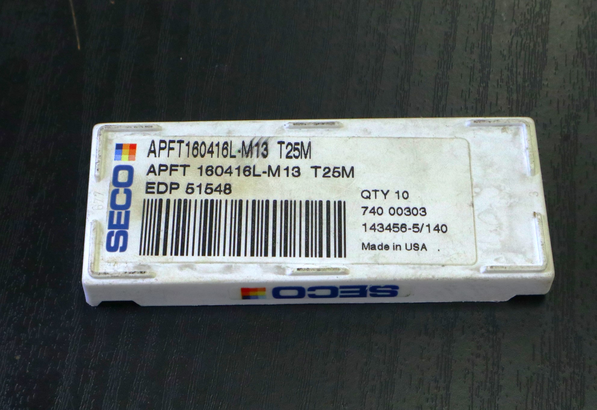 タンガロイ チップ APFT160416L-M13 T25M 未使用