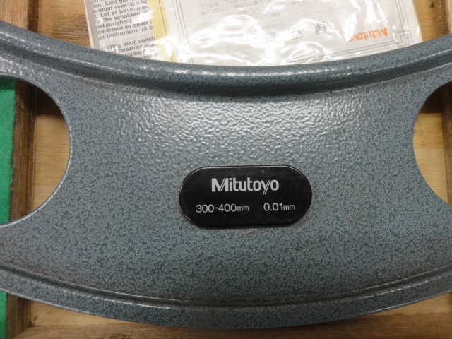 MITUTOYO｜ミツトヨ 替アンビル式外側マイクロメーター OMC-400