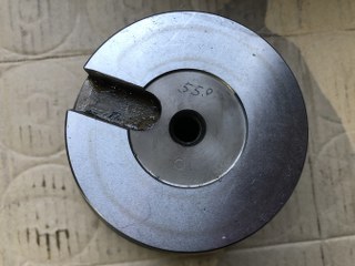 アマダ/AMADA タレパン金型（セット） 【タレパン金型（セット）】パンチ：φ55.0　ダイ：φ55.3