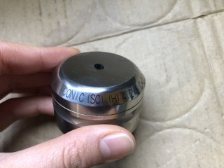 コニック/Conic タレパン金型（ショート/セット） 【タレパン金型（ショート/セット）】パンチ+ダイ：φ4.2x6,C=0.2