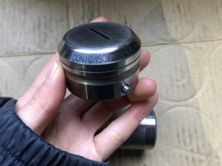 コニック/Conic タレパン金型（ショート/セット） 【タレパン金型（ショート/セット）】パンチ+ダイ：φ2x20,C=0.15