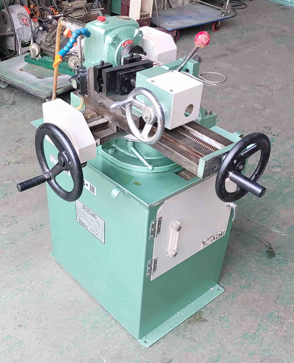 ワイエス工機 パイプえぐり機、パイプザグリ機 PBIII