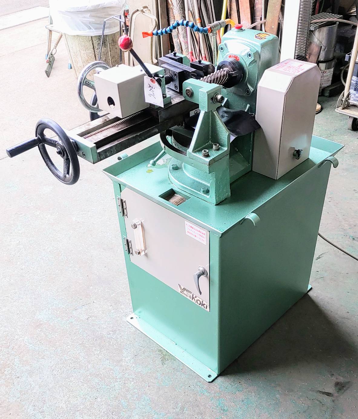 ワイエス工機 パイプえぐり機、パイプザグリ機 PBIII