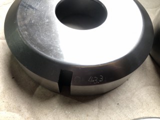アマダ/AMADA タレパン金型（セット） 【タレパン金型（セット）】パンチ：φ43.0,ダイ：φ43.3