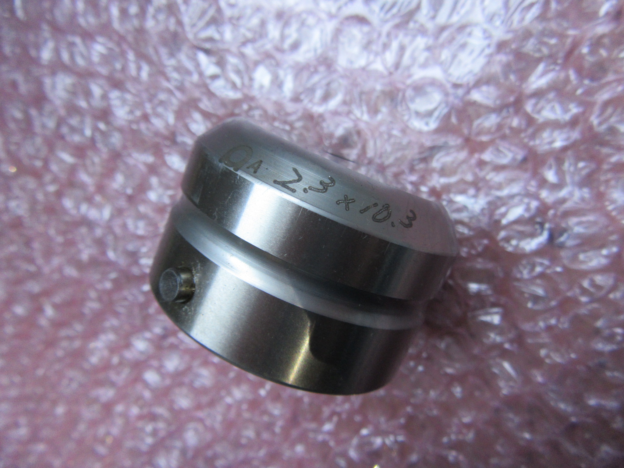 アマダ/AMADA タレパン金型セット ダイ＝2.3x10.3　パンチ＝2.1x10.1