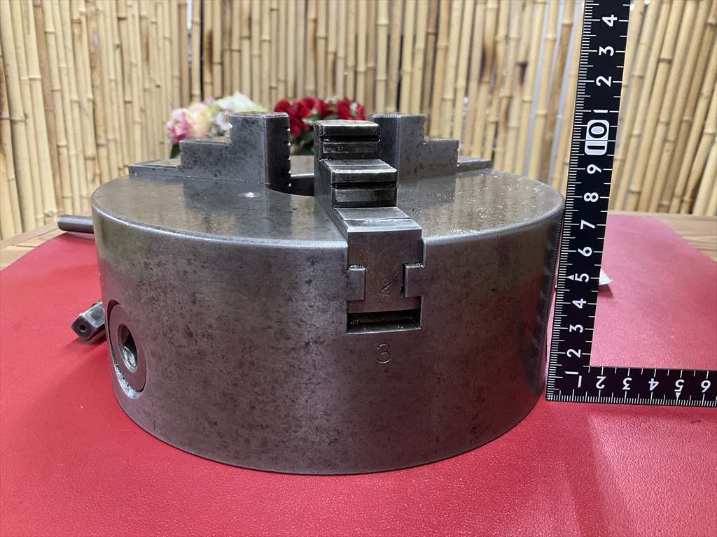 北川 3爪スクロールチャック #7　外径Φ190mm