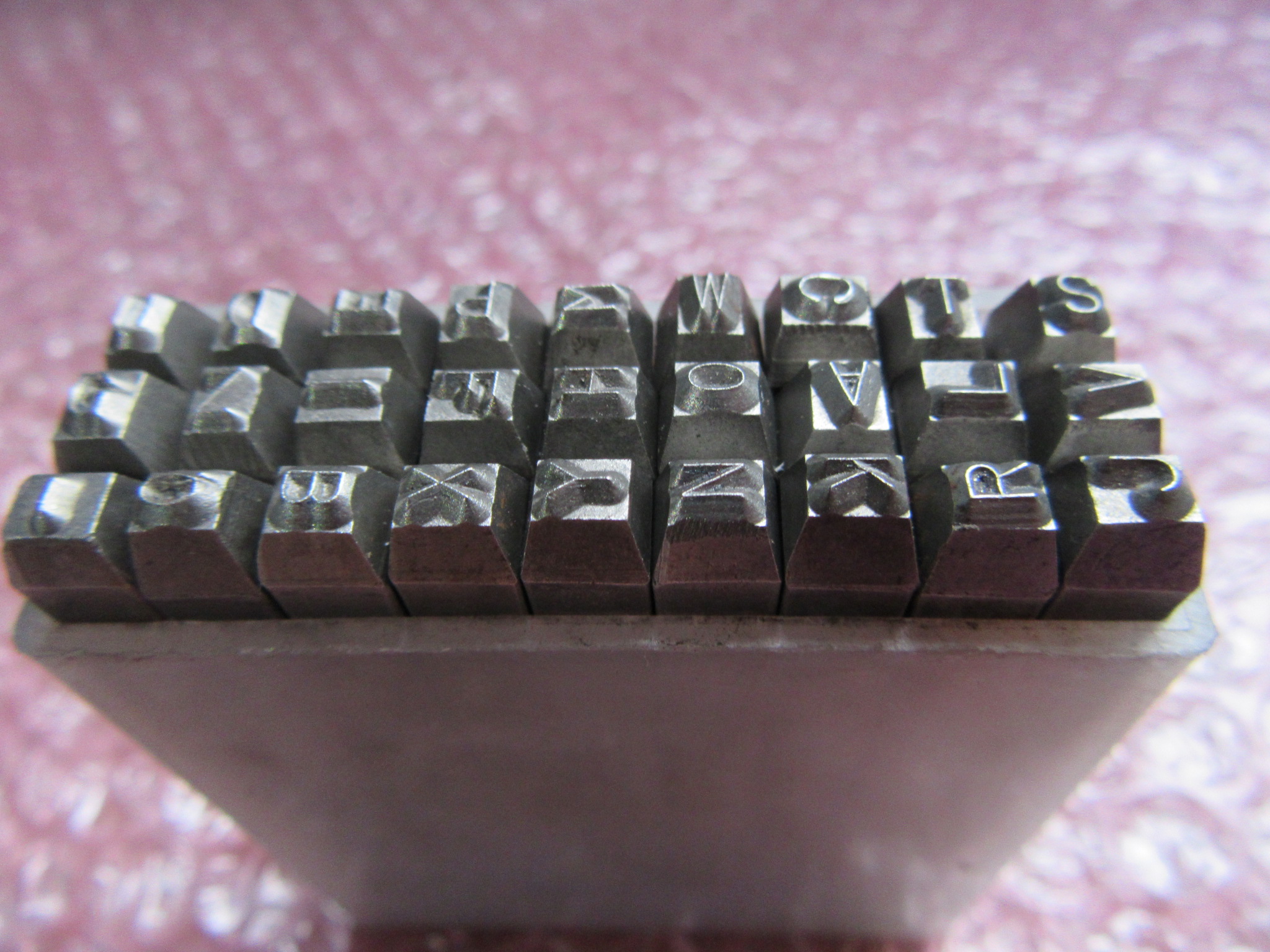 トラスコ/TRUSCO 刻印 アルファベットA-Z(2.5mm)