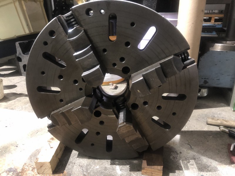 不明 4爪チャック（インディペンデントチャック） φ約400mm