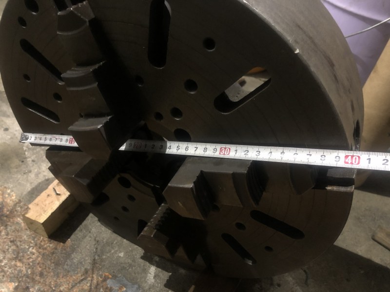 不明 4爪チャック（インディペンデントチャック） φ約400mm