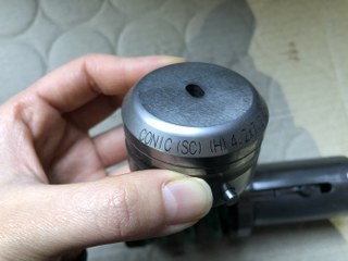 コニック/Conic タレパン金型セット 【タレパン金型セット】ダイ+パンチ：4.2x7.2 ,C=0.5