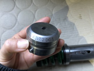 コニック/Conic タレパン金型セット 【タレパン金型セット】ダイ+パンチ：4.2x7.2 ,C=0.5
