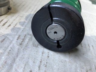 コニック/Conic タレパン金型セット 【タレパン金型セット】ダイ+パンチ：4.2x7.2 ,C=0.5