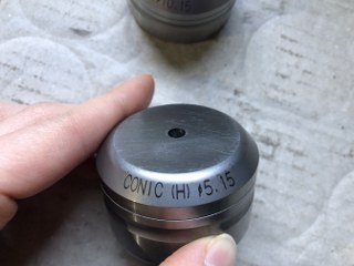 コニック/Conic タレパン金型（ダイ）3個 【タレパン金型（ダイ）3個】(1)φ10.15 (2)φ10.2 (3)φ5.15