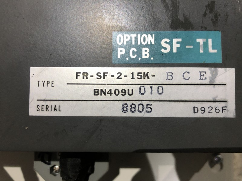 三菱/MITSUBISHI スピンドルコントローラ FR-SF-2-15K-BCE