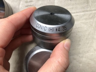 コニック/Conic タレパン金型（ダイ）3個 タレパン金型（ダイ）3個