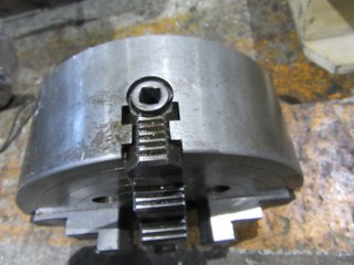 不明 4爪チャック 【4爪チャック】φ約205mm