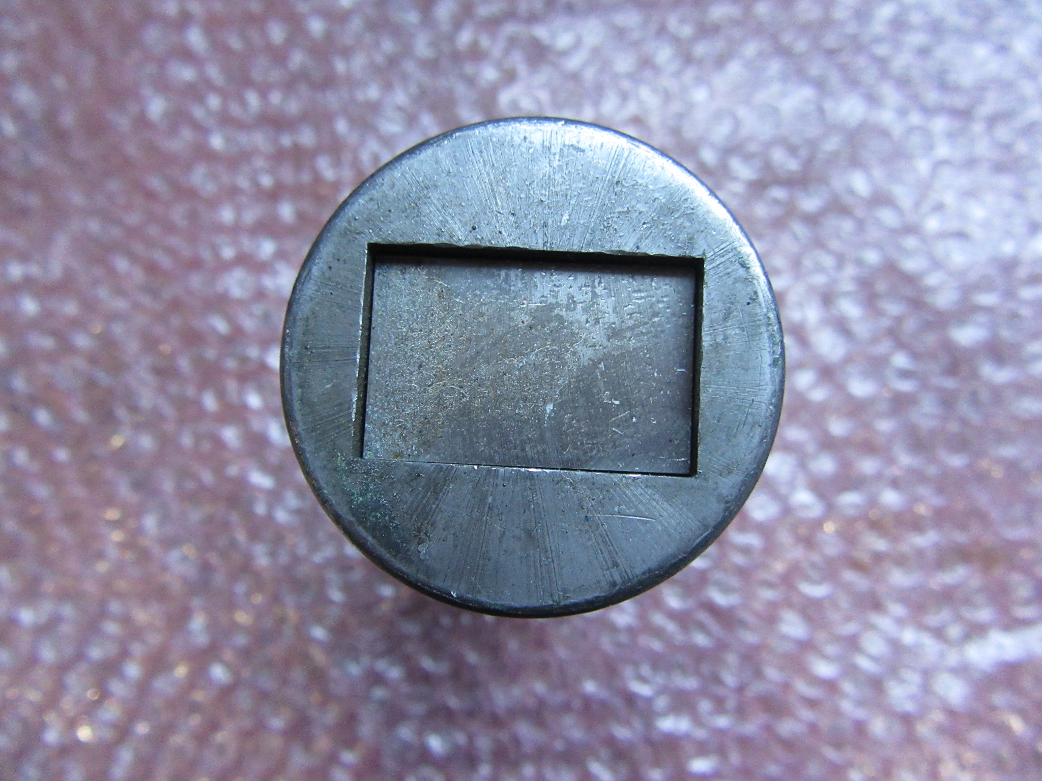 不明 タレパン金型 パンチ：16x25