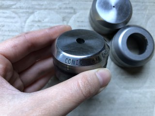 コニック/Conic タレパン金型（ダイ）3個 【タレパン金型（ダイ）3個】(1)6x8 C=0.2　(2)1.9　(3)24.5