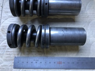 不明 タレパン金型(パンチ）2本 【タレパン金型(パンチ）2本】(1)26.0 (2)30.0