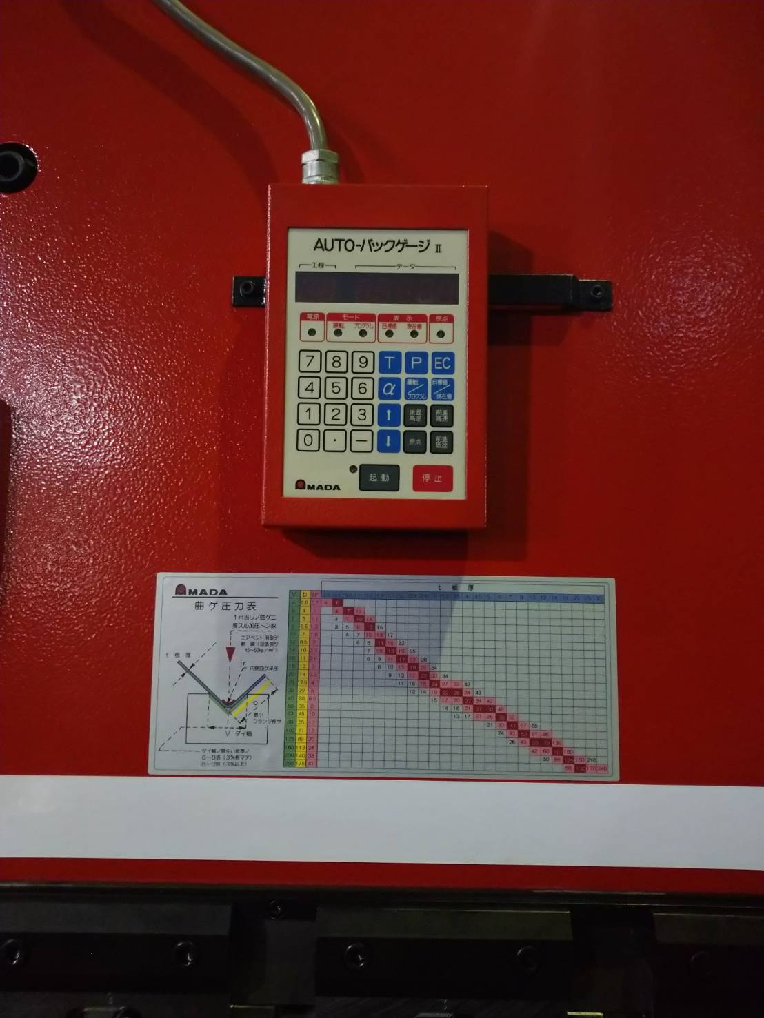 アマダ 油圧プレスブレーキ RG-80