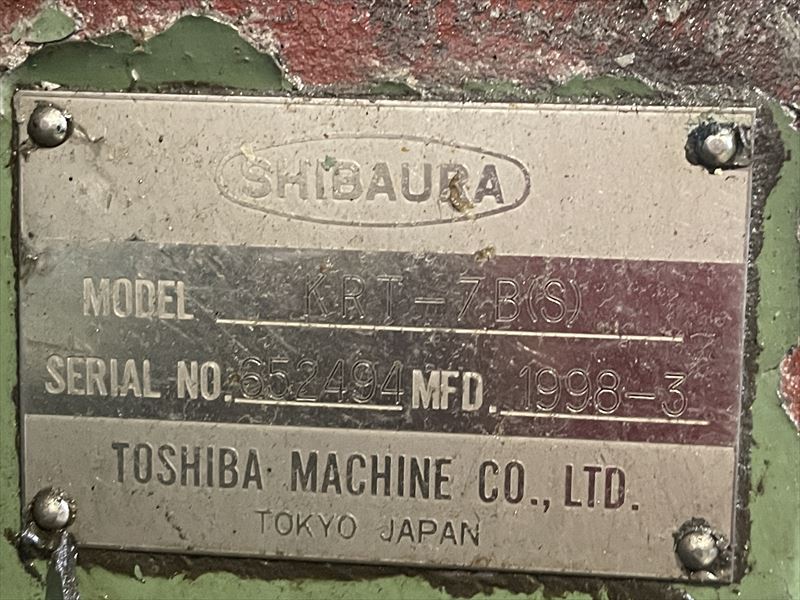 東芝機械 NC立軸ロータリー平面研削盤 KRT-7B(S)