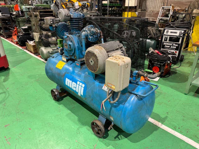 明治 7.5kWエアーコンプレッサー GK-75A6