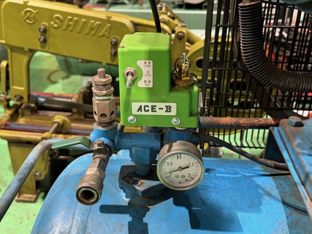 明治 7.5kWエアーコンプレッサー GK-75A6