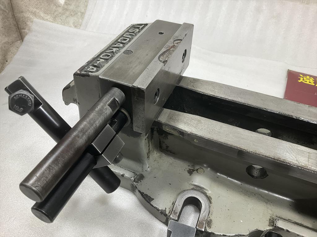 津田駒 油圧バイス 口巾125mm　口巾高さ50mm　開き155mm
