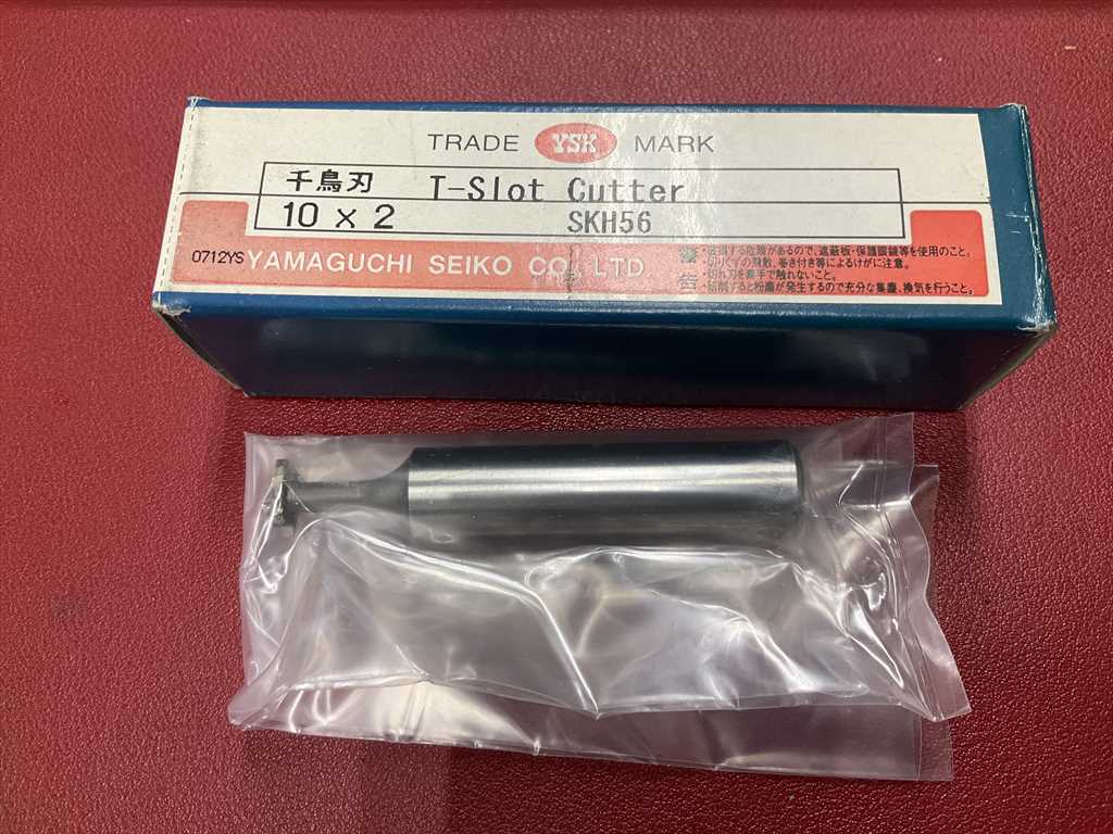 ヤマグチ 千鳥刃T-Slotカッター 10×2　SKH56