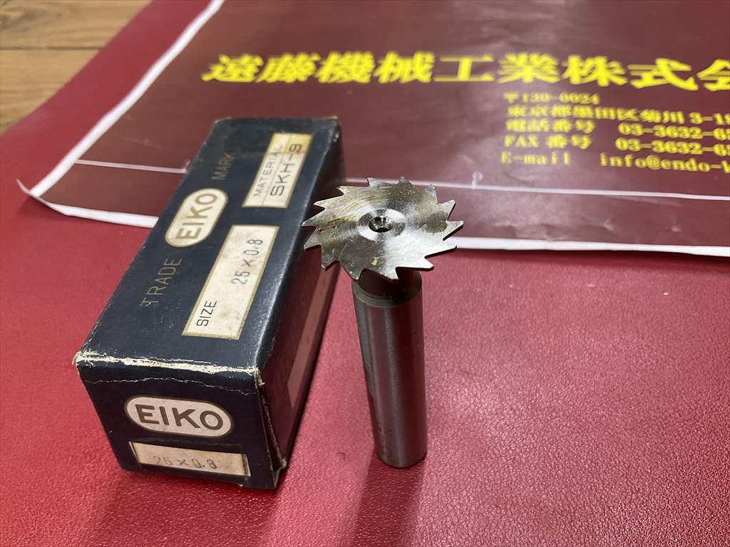 EIKO キーシードカッター SKH9　25×0,8